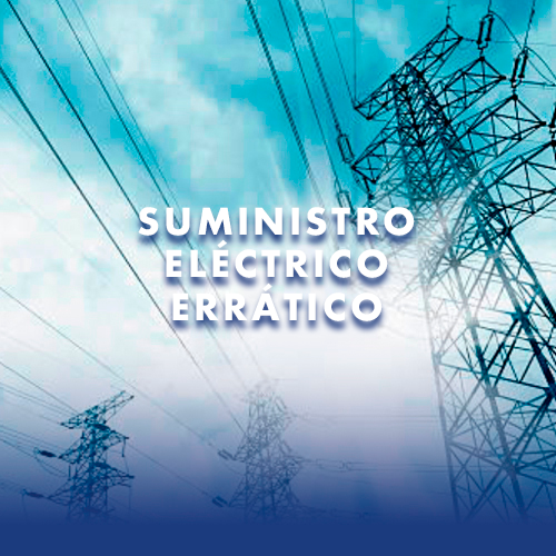 ¿Qué puede provocar cortes de energía? Suministro Erratico